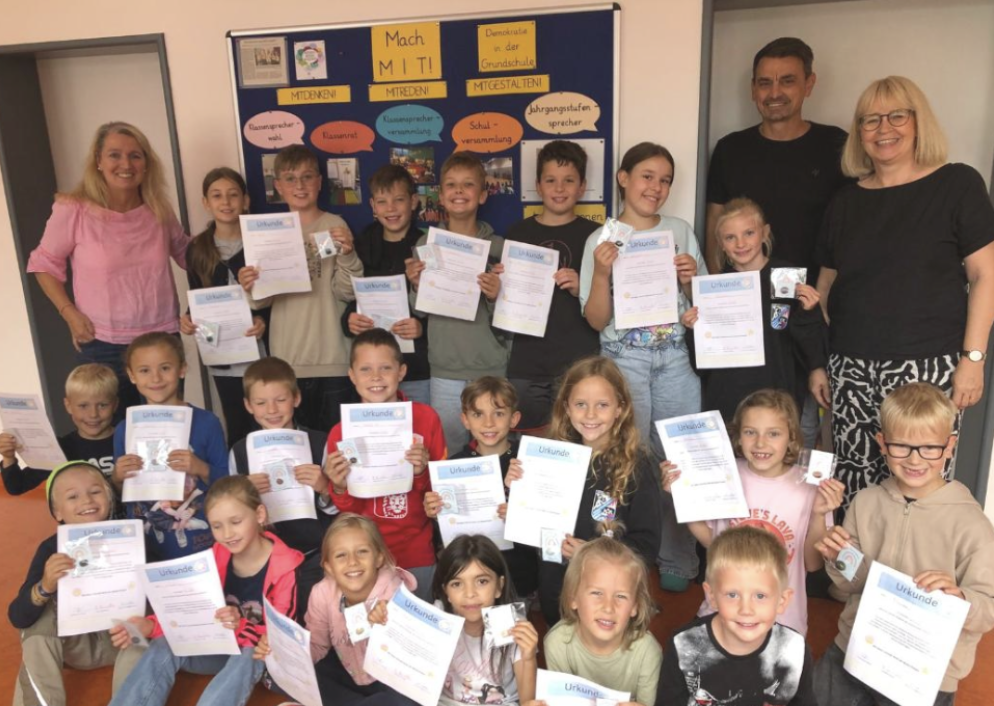 Abschluss in der Grundschule Rednitzhembach SMV