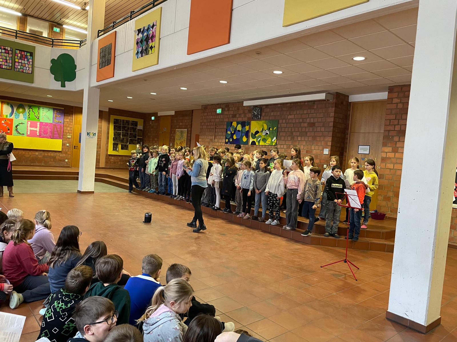 Adventssingen an der Grundschule Rednitzhembach