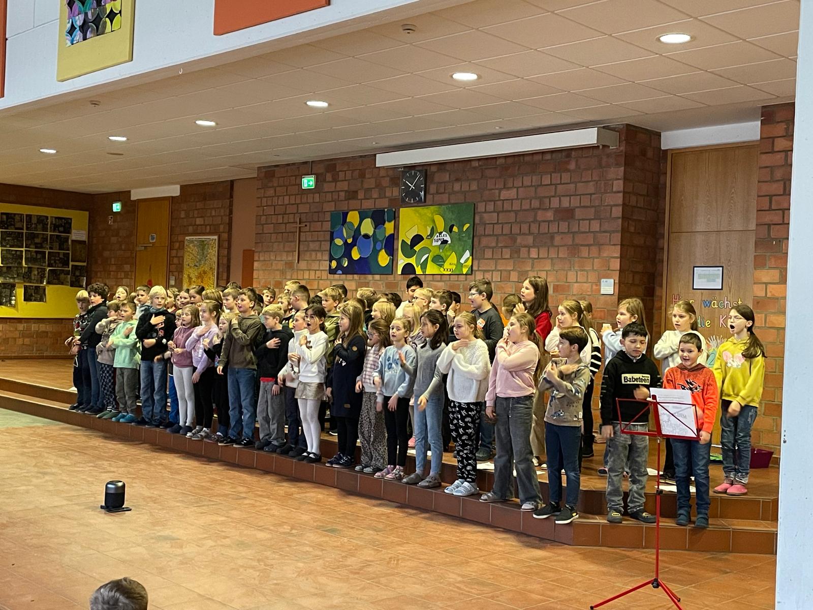 Adventssingen an der Grundschule Rednitzhembach